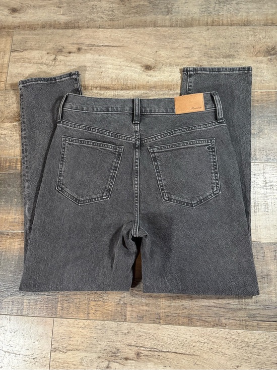 Madewell Denim - Madewell Women's Washed Black Straight Jeans
